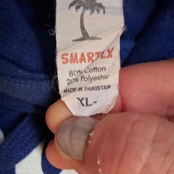 Blue Dodgers Baseball Hoodie - Picture 2 of 2